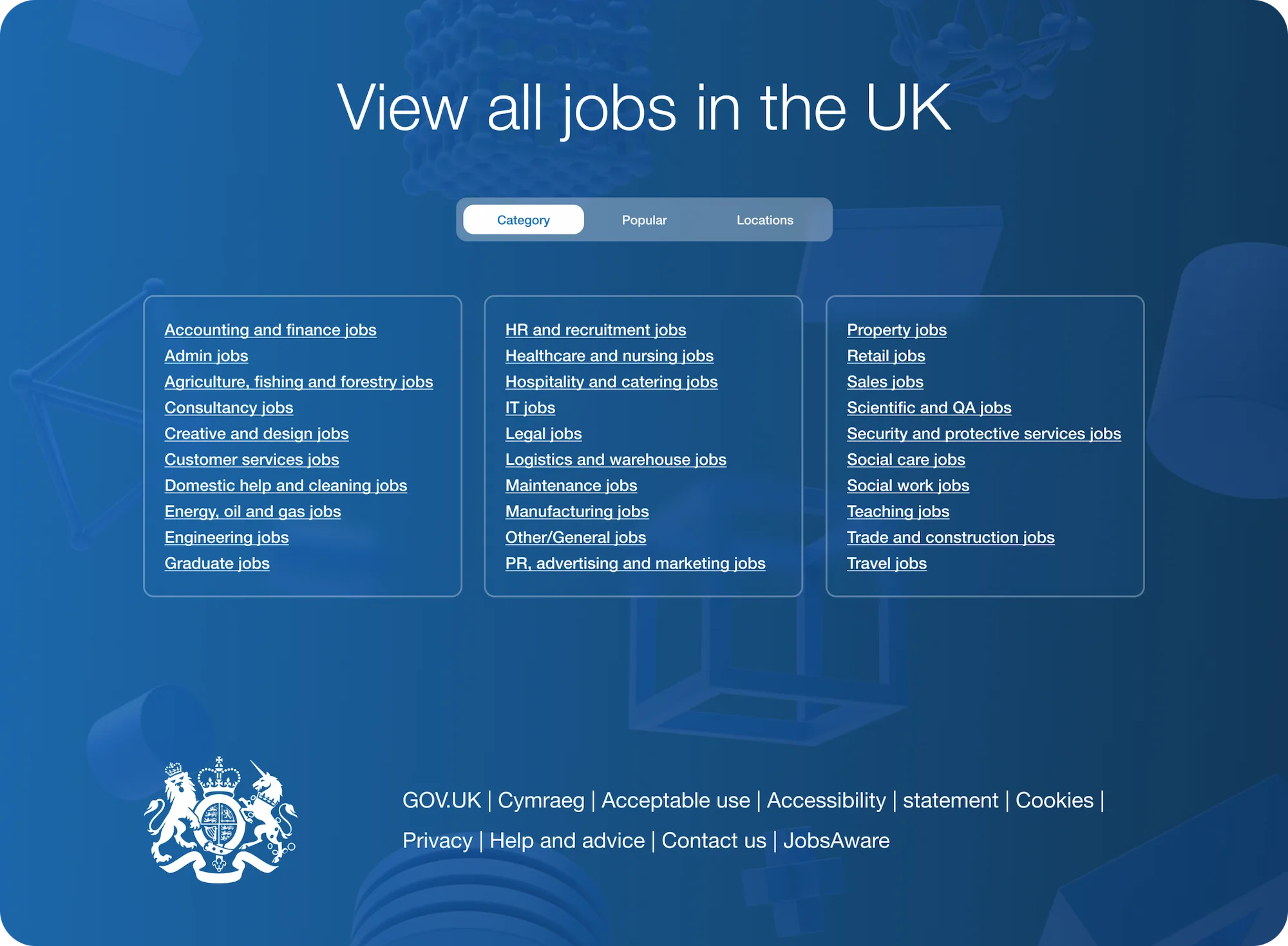 Project - GOV UK landing page - Alexandre Almeida Digital Designer